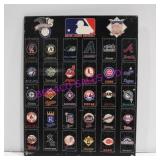 1X, 16"X20" 1995 MLB ALL 30 TEAMS PLAQUE PICTURE