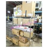 LOT, CONTENTS OF RACK - TAKE OUT SUPPLIES NOTES