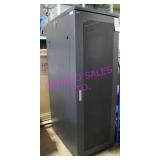 1X, 23.5"x38"x69.5" 4 DR. VENTED METAL SERVER RACK