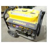 1X, FIRMAN 3550 5GAL PORTA GAS GENERATOR  NOTE