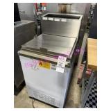 1X, OMCAN REACH IN FREEZER W/ S/S LID