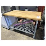 1X, 48" X 24" BAKERS TABLE