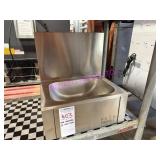 1X, NEW KNEE OPERATED HAND SINK - NO TAP