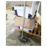 LOT, 2PC FLOOR SCRAPER ON 56" POLE