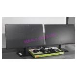 LOT, 2 ACER 24.5" LCD COMPUTER MONITORS EK25IQ