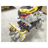 1X, DEWALT 12" SLIDING COMPOUND MITER SAW NOTE