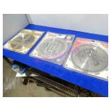 LOT, 3PC 12" CIRCULAR SAW BLADES
