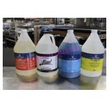 LOT, 5 bottles fog fluid, Detergent, Sanitizer