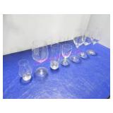 LOT, 13BOX (77PC) ASST STYLE WINE & DRINK GLASS