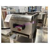 1X, WELLS 12" TWO BURNER RANGE - NAT GAS