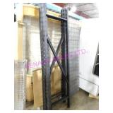 LOT, 3 SECTIONS 89"X90"T METAL RACKING  NOTES!!!