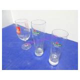 LOT, 53PCS ASST SIZE/BRAND BEER GLASSES NOTES