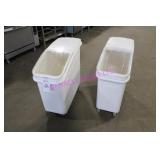 2X, JIWINS 81L INGREDIENT BINS JW-S81