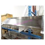 1X, 49"X11" S/S WALL SHELF