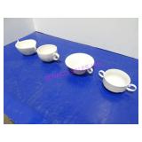 LOT, 48 PCS ASST STYLE SOUP CUP W/ HANDLES