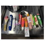 LOT, 13 ASST BEER TAP HANDLES
