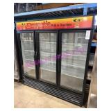 1X, TRUE 3 SLIDE DOOR COOLER GDM-72-HC-TSL01