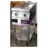 1X, GARLAND 2 BURNER ELEC. RANGE 15"X24" NOTE!