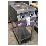 1X, GARLAND 2 BURNER ELEC. HOT PLATE 15"X24" NOTE!