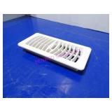 LOT, 10PC 4"X10" FLOOR/CEILING AIR VENTS