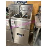 1X, ASBER AEF 2525 DBL 50LB FRYER - NAT GAS