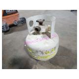 1X, SMALL PORTABLE PROPANE TANK - 5/10LB
