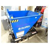 1X, GLOBAL 1/2 CUBIC YARD SELF DUMPING HOPPER NOTE