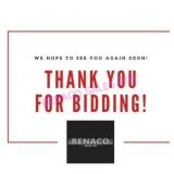 THANK YOU FOR PARTICIPATING IN OUR AUCTION!