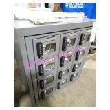 1X, GLOBAL 413249 12DR CLEAR VIEW CHARGING LOCKER