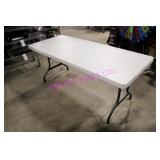 3X, 72"X30" PLASTIC FOLDING TABLES
