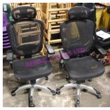 2X, OFFICE CHAIRS W/ HEADREST