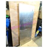 1X, 60"X24" STAINLESS STEEL TABLE