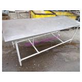 1X, 93"X36.5" STAINLESS STEEL TABLE