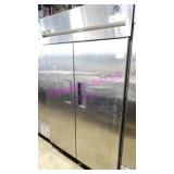 1X, 51"X82.5"T TRUE TG2R-25 S/S 2DR PORTA COOLER