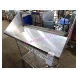 1X, 48"X21" S/S WALL SHELF