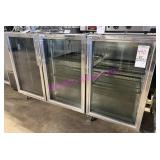 TRUE COOLER 3 GLASS DR. TBB-24GAL-72G-S-LD 72"X24"