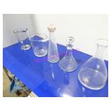 LOT, 12 PCS ASST LARGE GLASSWEAR  NOTES!!