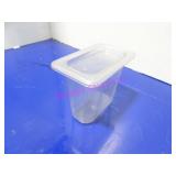 LOT, 29PC 1/9TH SIZE PLASTIC INSERTS W/ 10 LIDS