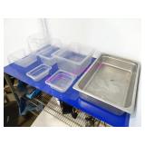 LOT, 14PCS ASST INSERT & MEASURE BINS NOTE