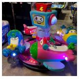 TROLL TECH FLIGHT KIDDIE RIDE 58"X55"