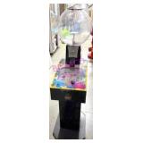 1X, 13"x 22"x 55", HOCKEY GUM BALL MACHINE *NOTES!