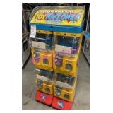 TOMY 4 BIN MACHINE, 25"X18"X58"H