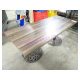 4X, 72" X 30" LAMINATE COVERED DINING TABLES