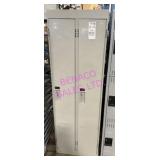 1X, 24"X72" DOUBLE BANK 2 DOOR LOCKER