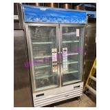 1X, WINDCHILL 49" TWO GLASS DOOR FREEZER