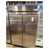 1X, TRUE TG2F-28 51" S/S TWO DOOR FREEZER