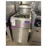 1X, COOKRITE ATFS-40 40LB FRYER -  NAT GAS