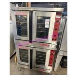 1X, BLODGETT MARKV DBL DECK CONVECTION OVEN - NOTE