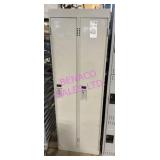 1X, 24"X72" DOUBLE BANK 2 DOOR LOCKER