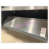 1X, 48" X 12" STAINLESS STEEL WALL SHELF